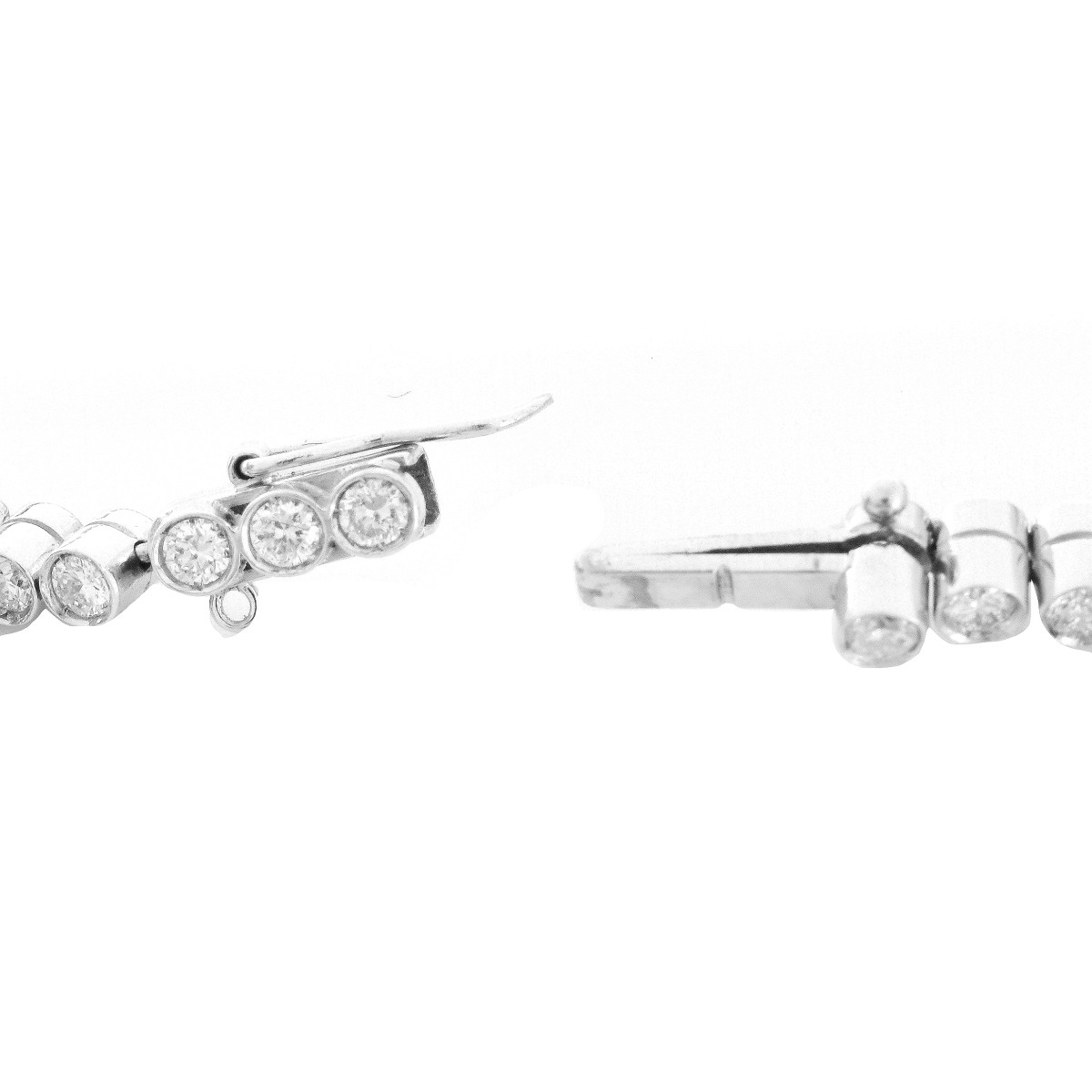 5.0ct TW Diamond and Platinum Bracelet