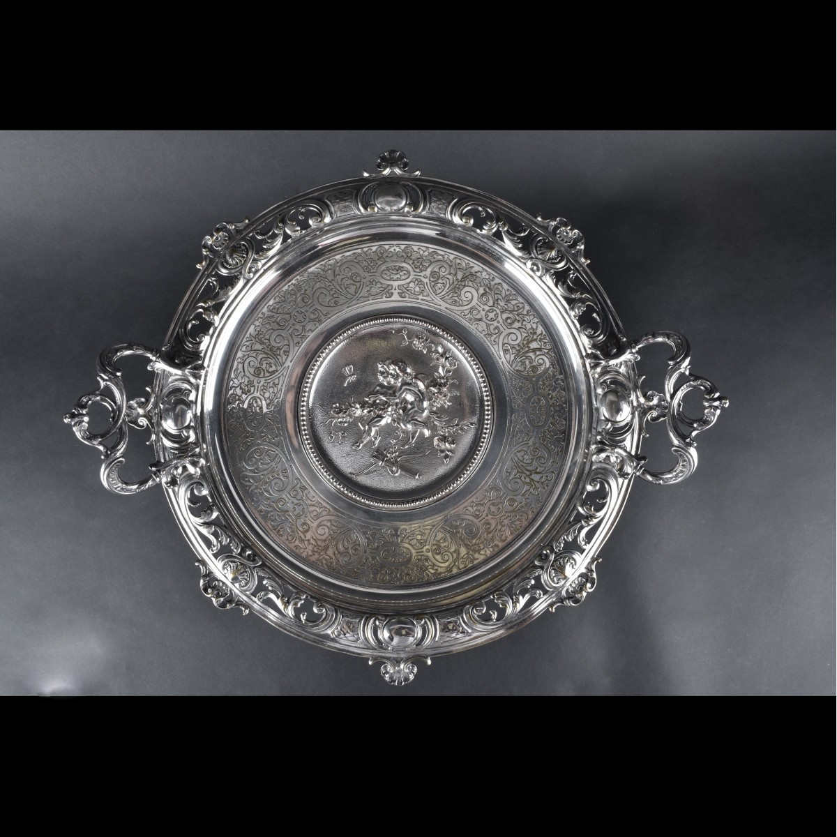 Antique French Silver Plate Centerpiece