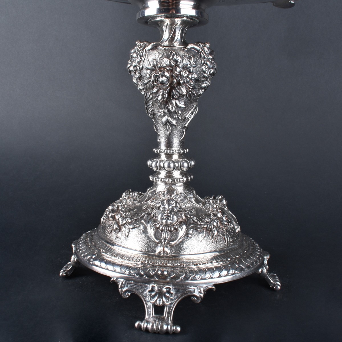 Antique French Silver Plate Centerpiece