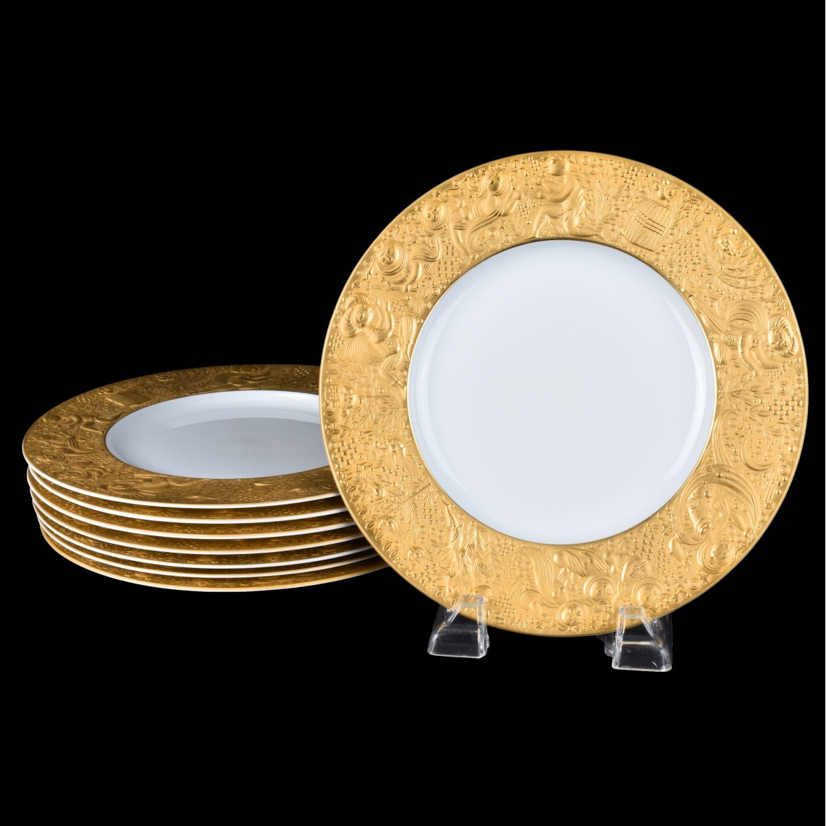 Rosenthal "Magic Flute Gold" Dinner Plates