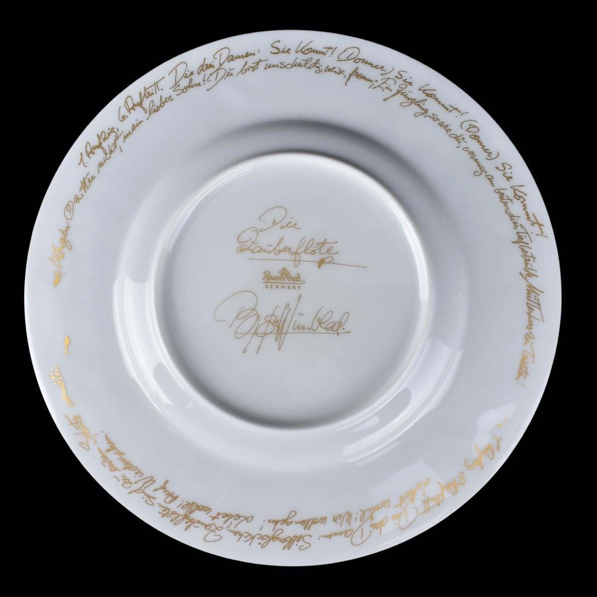 Rosenthal "Magic Flute Gold" Salad Plates