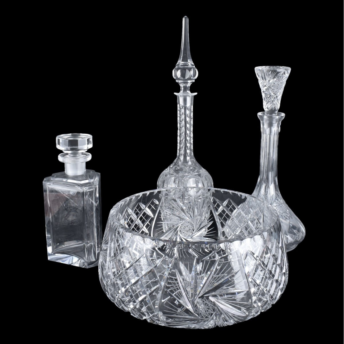 Vintage Crystal Tableware