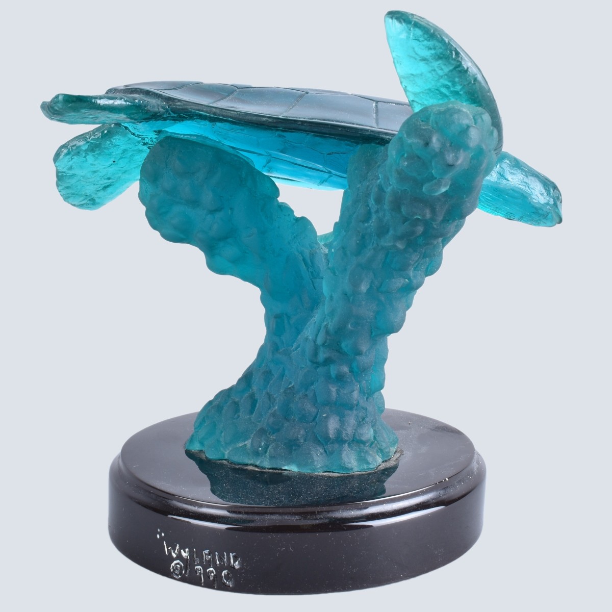 Robert Wyland Acrylic Sculpture