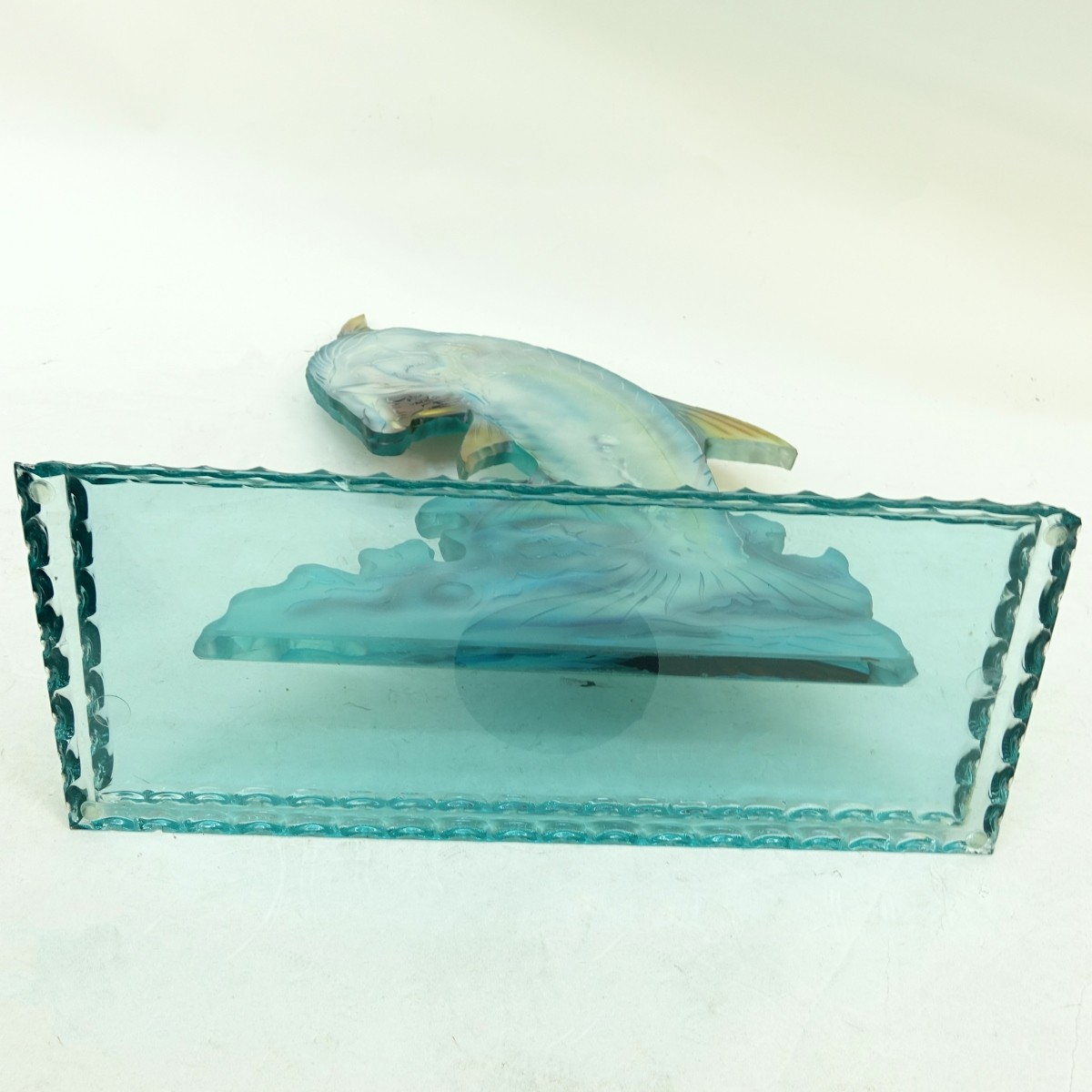 Contemporary Glass Fish Sculpture