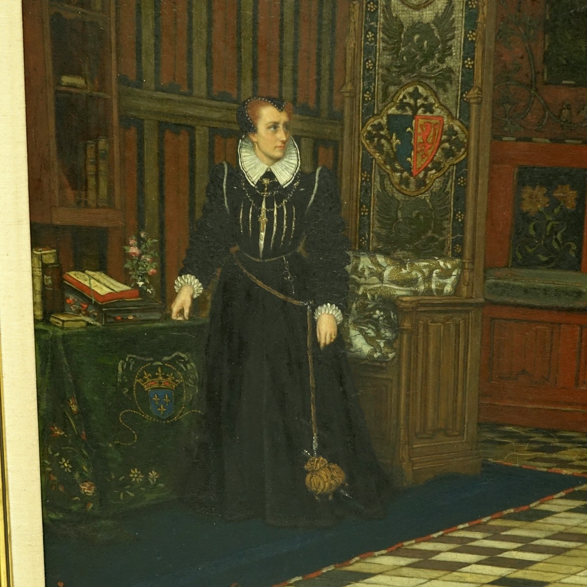 Albert De Vriendt Oil on Panel