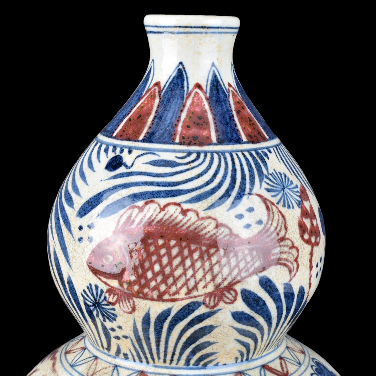 Chinese Double Gourd Vase