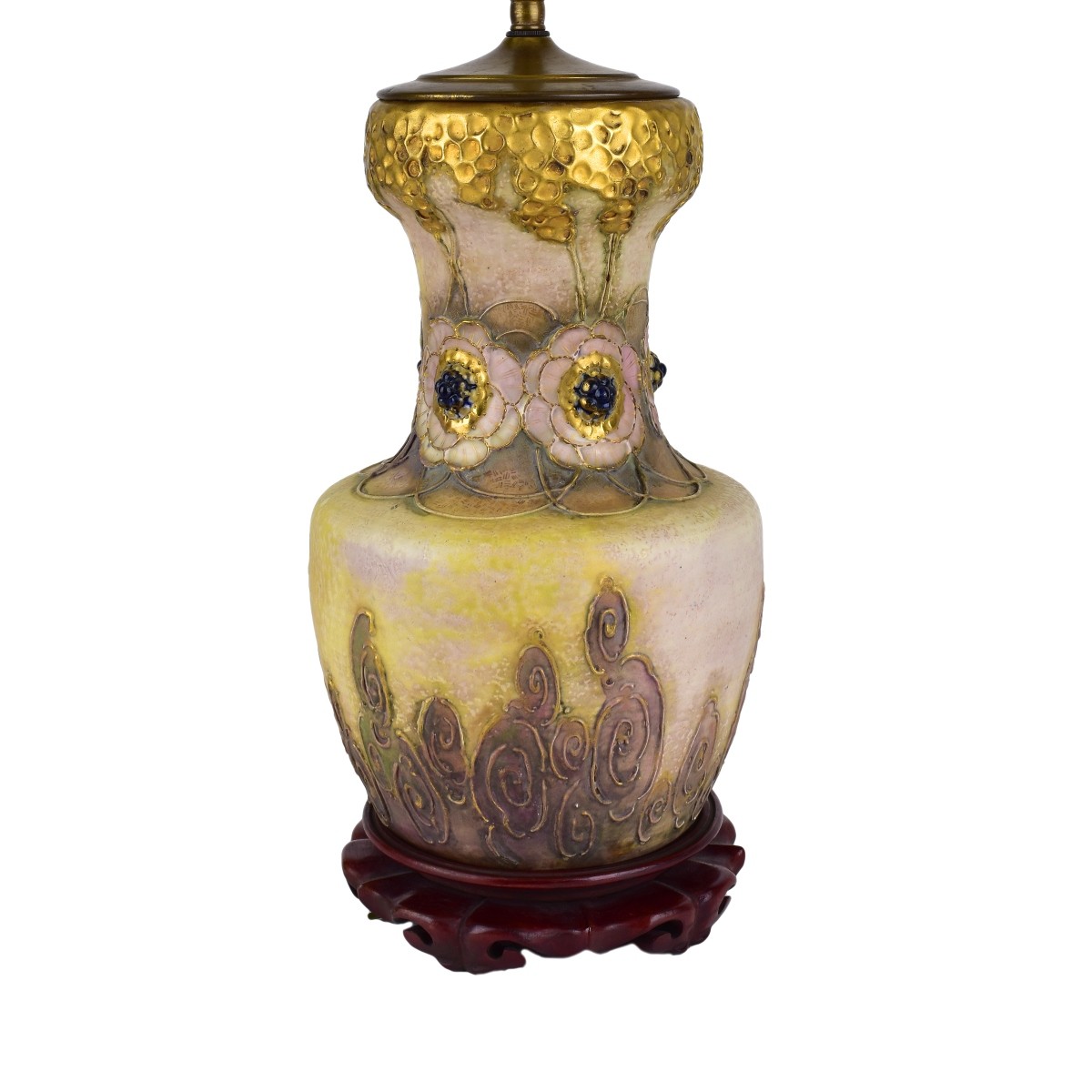 Amphora Gres Berry Pottery Vase as Lamp