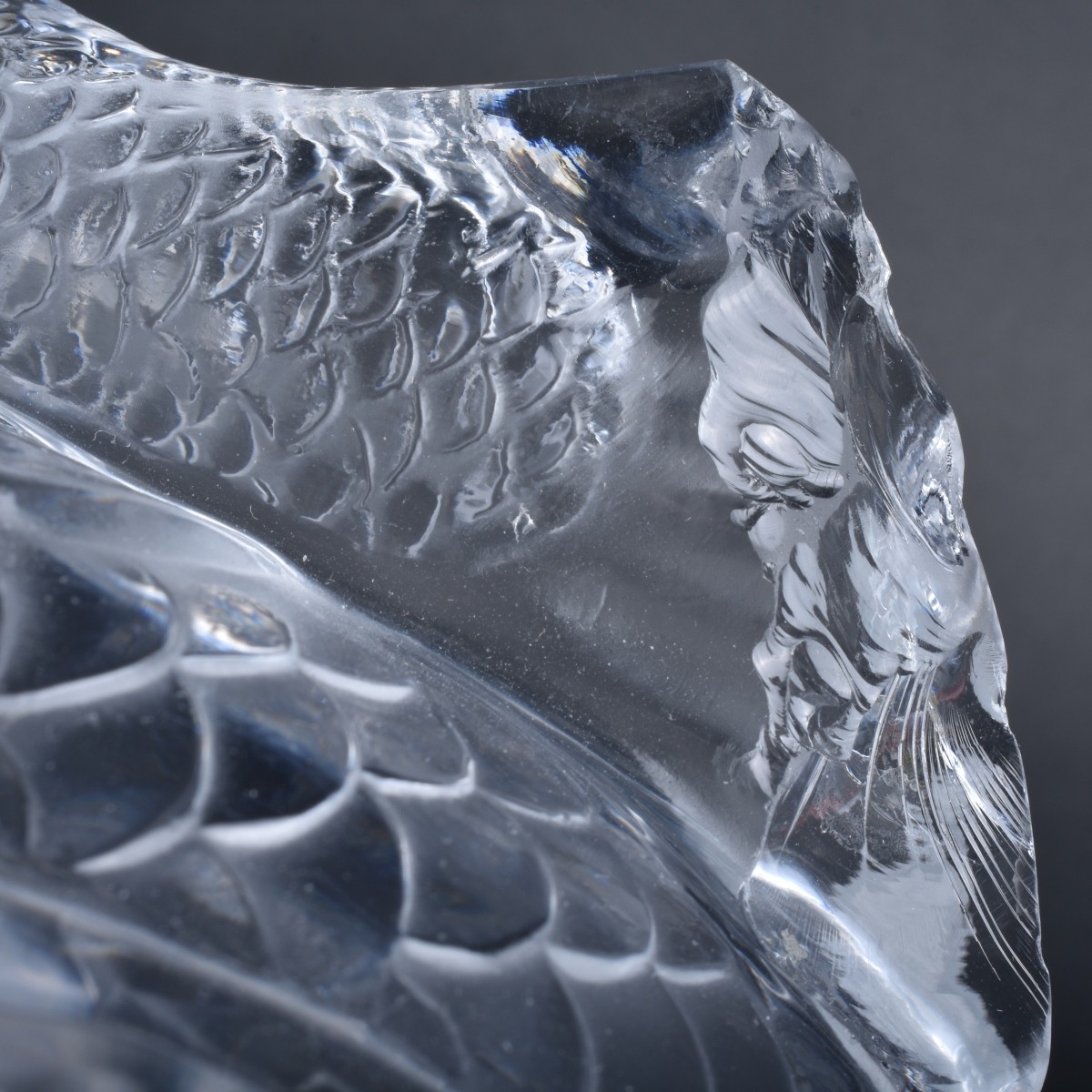 Two Lalique Crystal Tableware