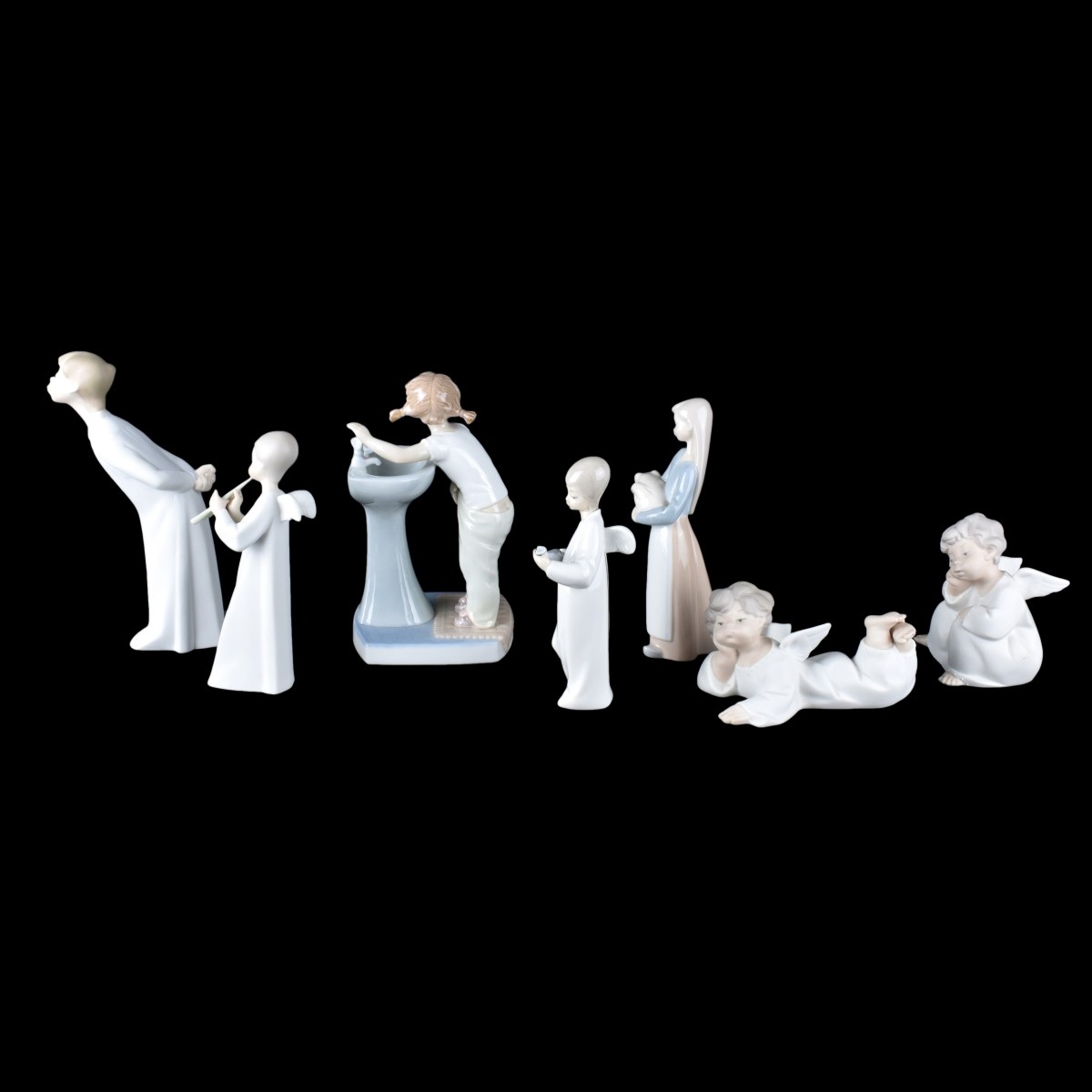 Lladro and Nau Figurines