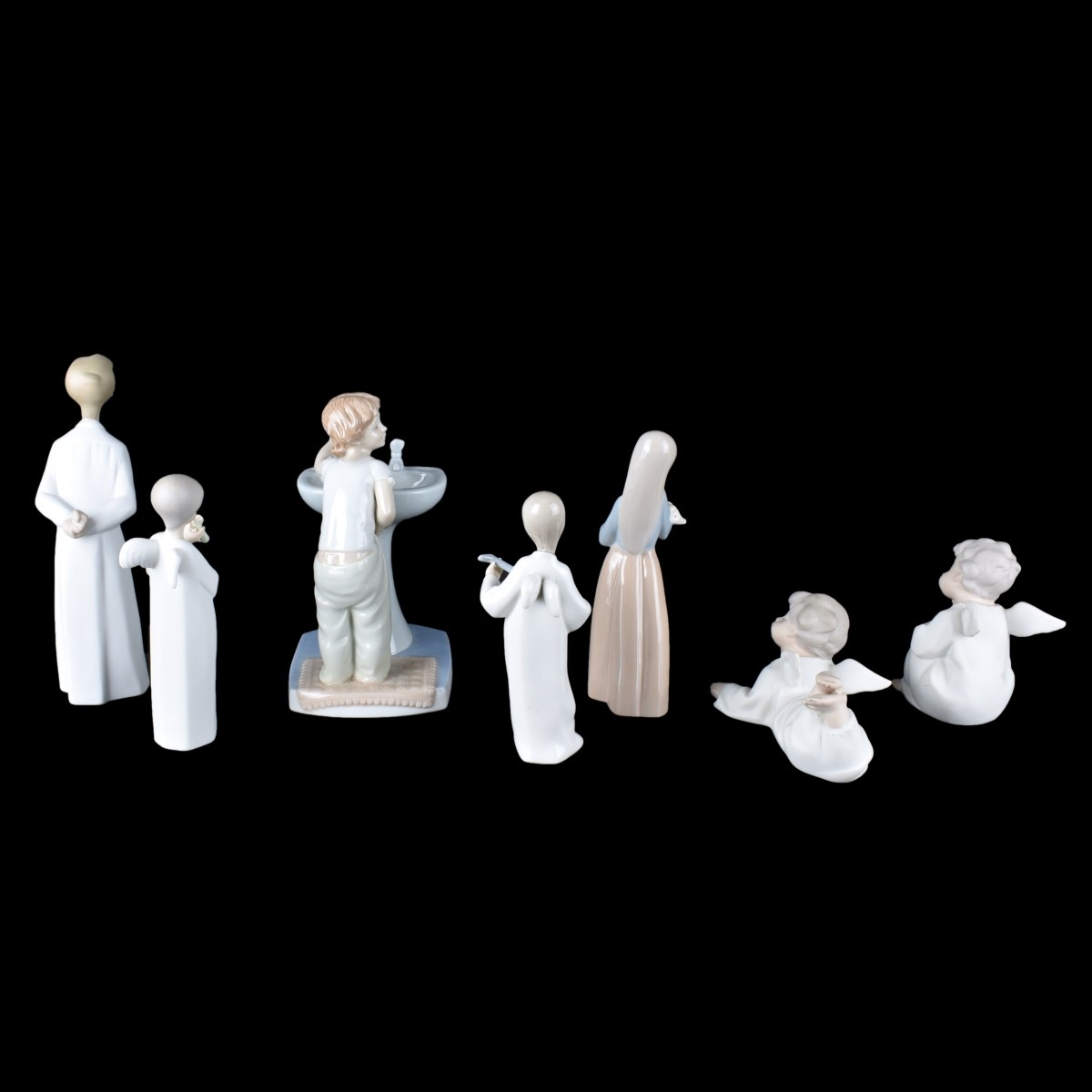 Lladro and Nau Figurines
