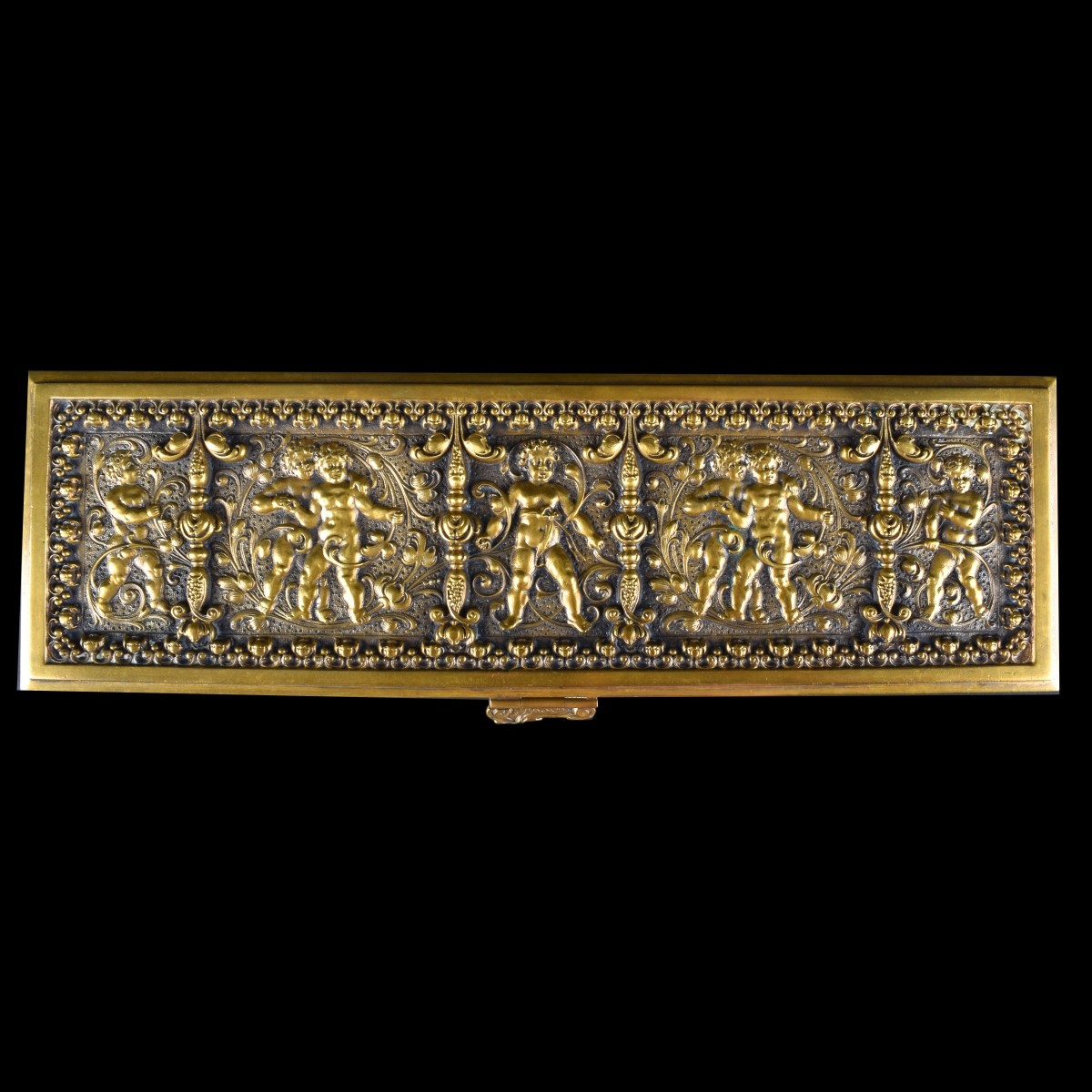 Antique Brass Box