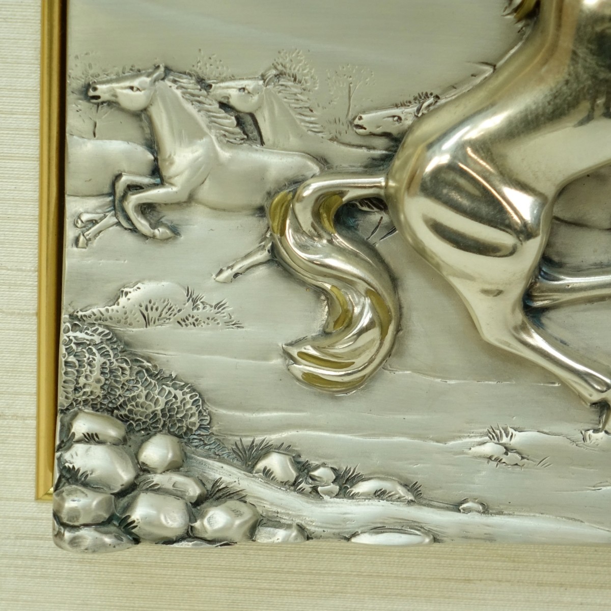 Valenti Silver Relief Sculpture