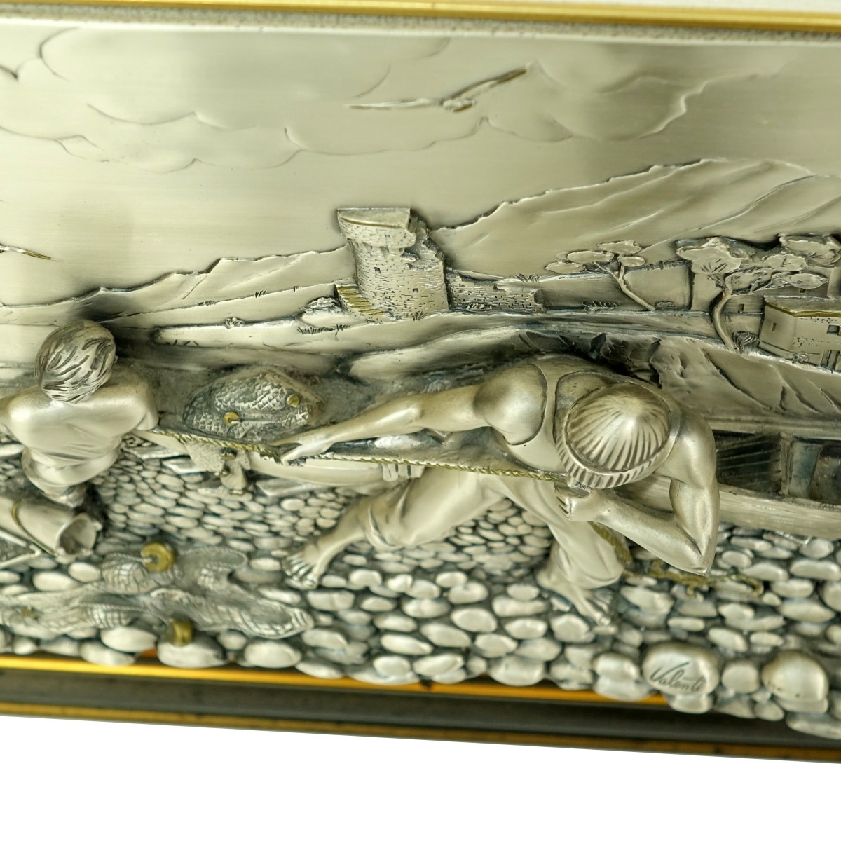 Valenti Silver Relief Sculpture