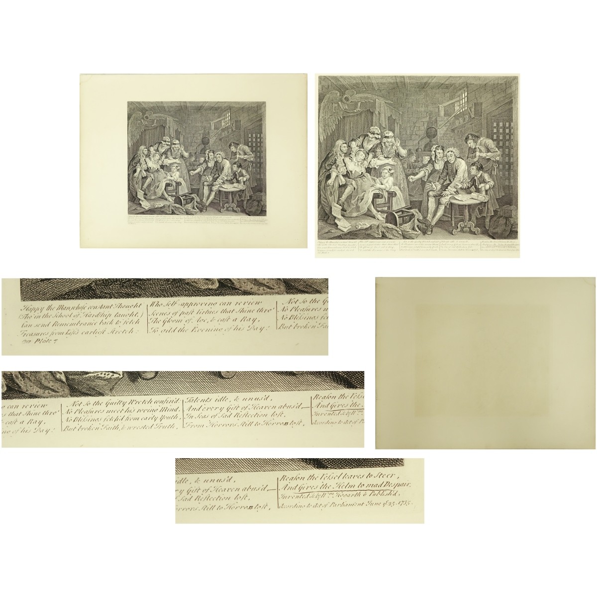 After: William Hogarth, British, Ten Etchings