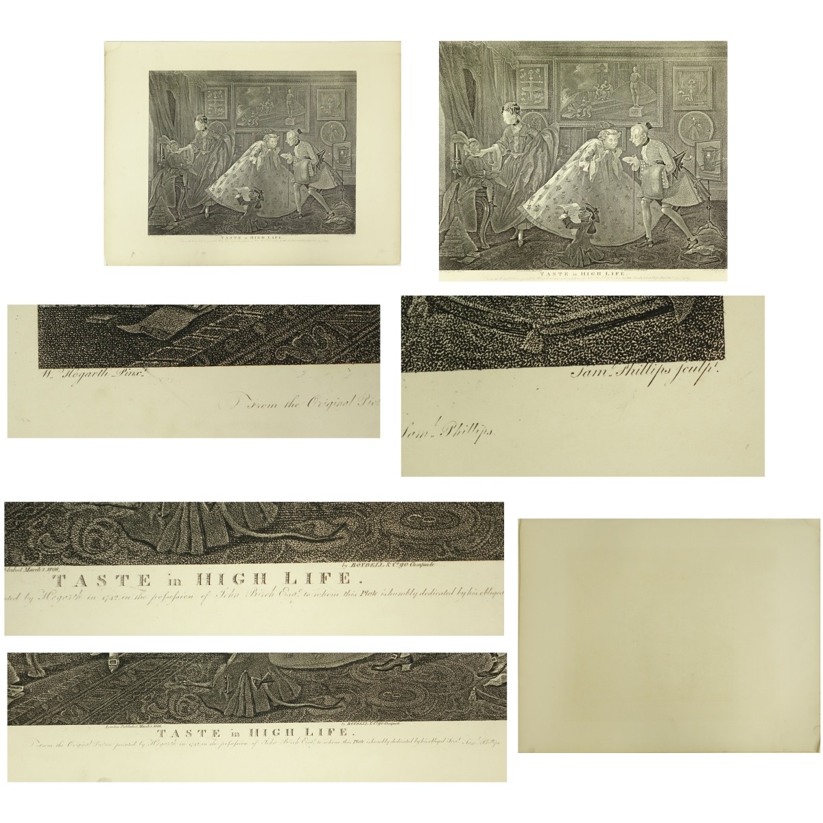 After: William Hogarth, British, Ten Etchings
