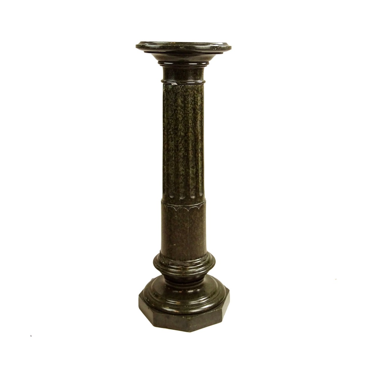 Carved Granite Pedestal