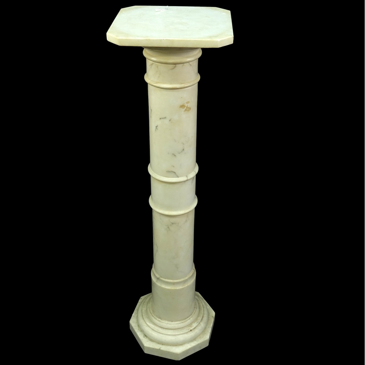 White Marble Pedestal