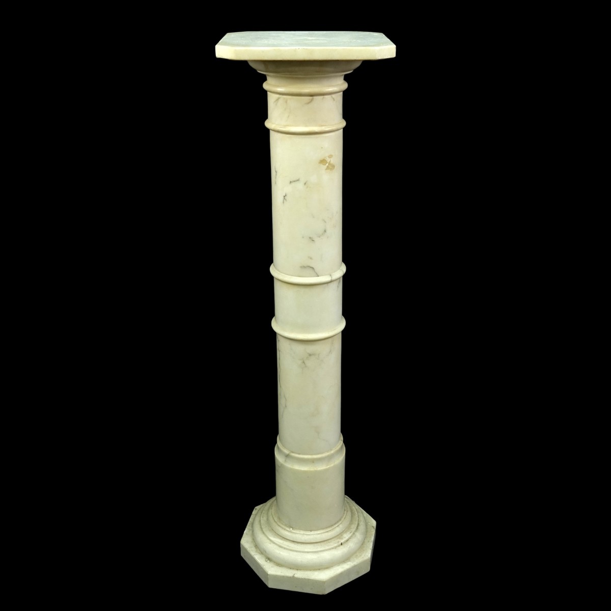 White Marble Pedestal