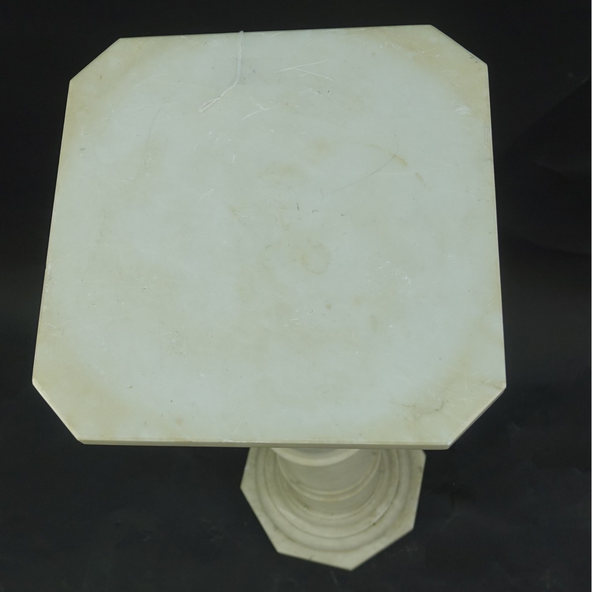 White Marble Pedestal