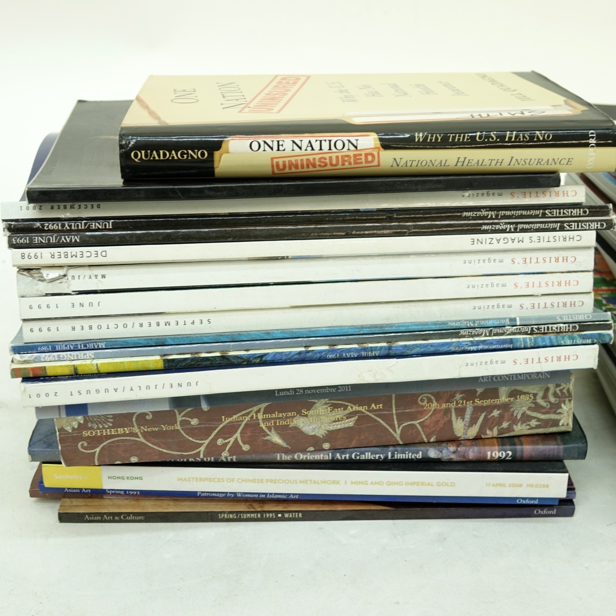 Lot of Catalogs and Books