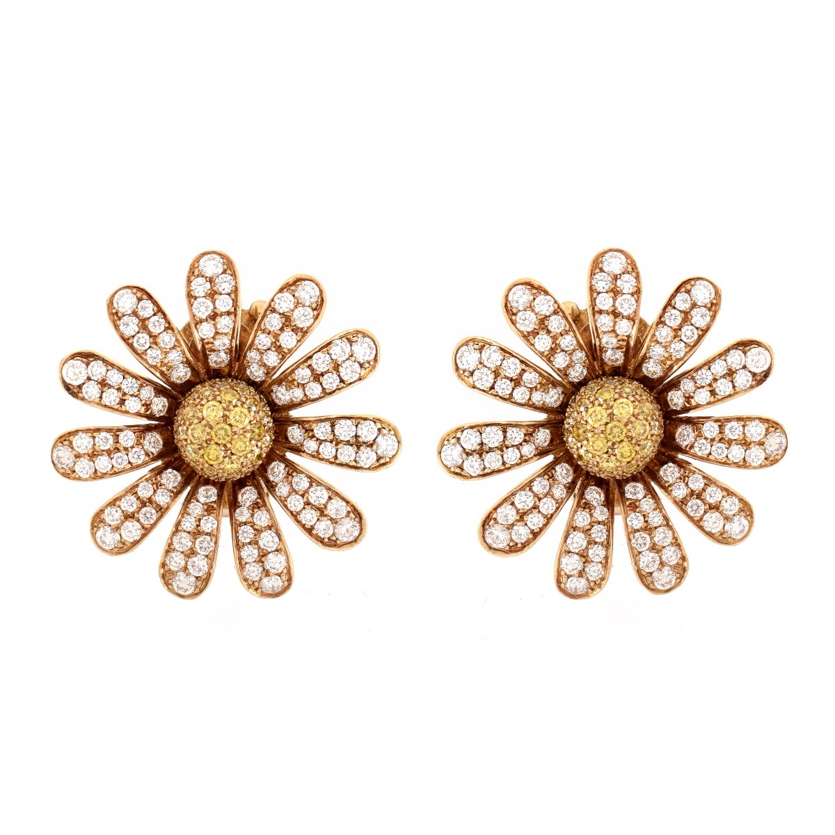 Vintage Van Cleef & Arpels Diamond Earrings