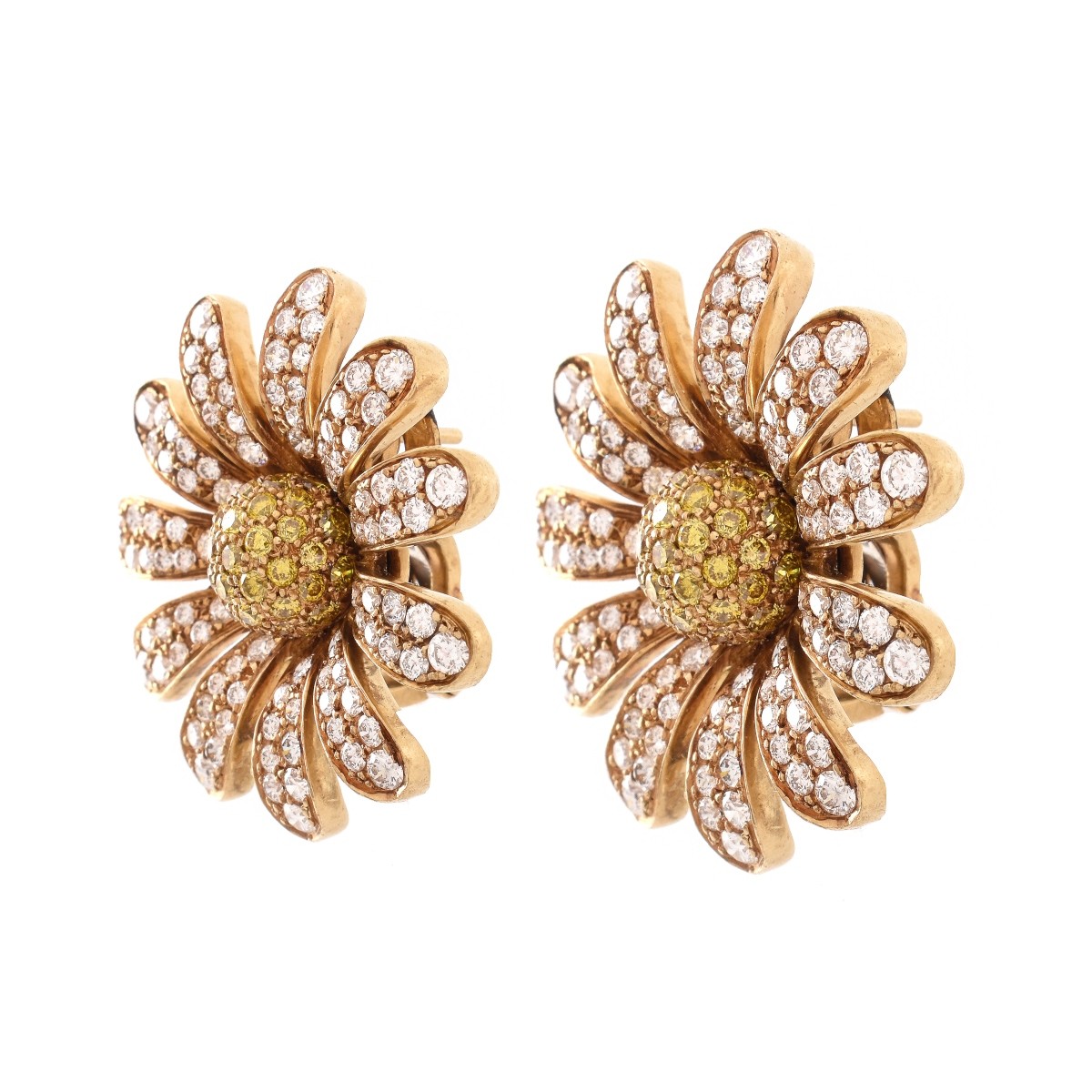 Vintage Van Cleef & Arpels Diamond Earrings