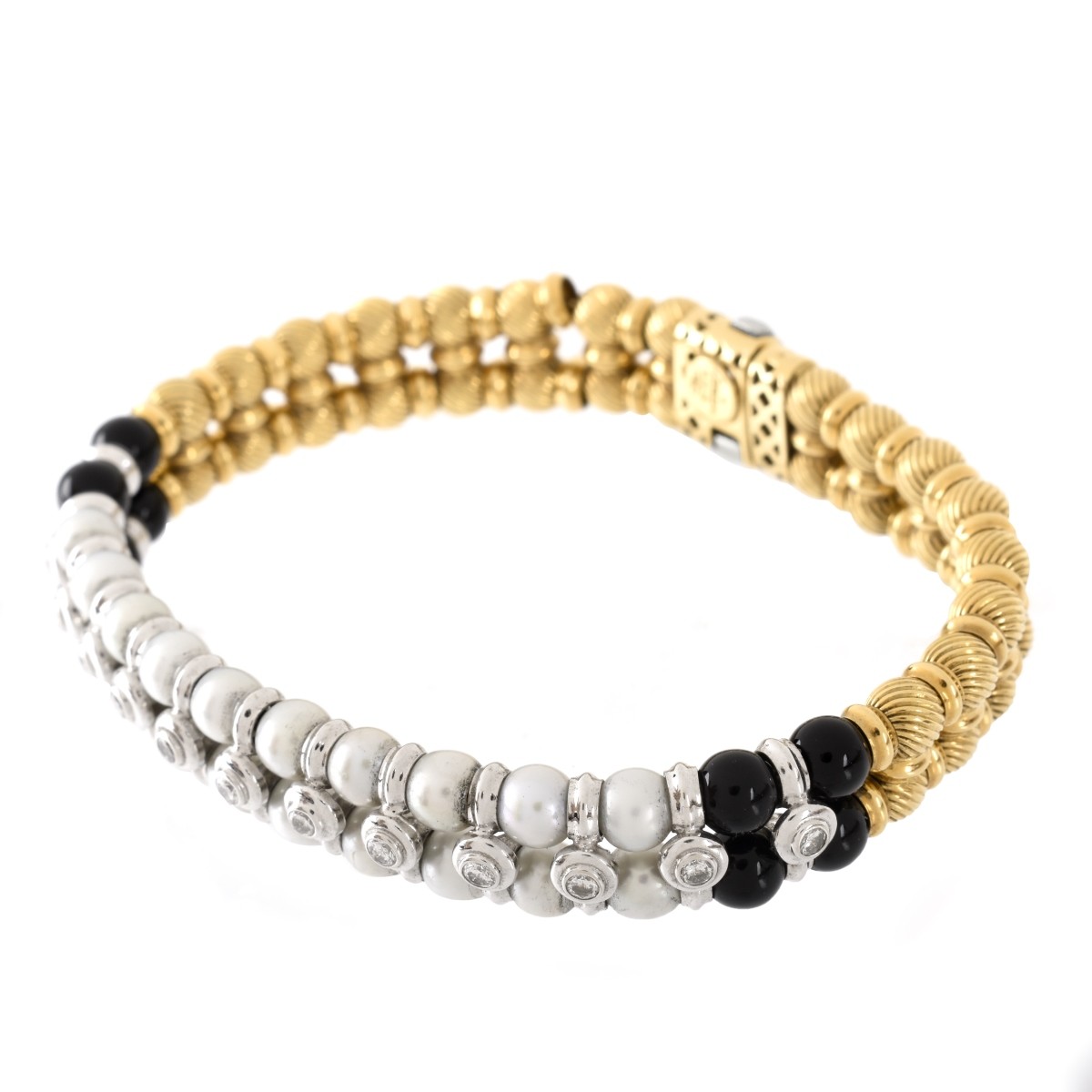 Italian Zancan 18K Bracelet