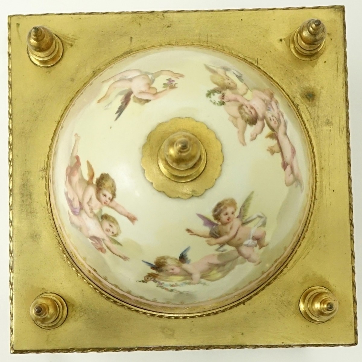 19th C. Royal Vienna Porcelain Mantle Clock