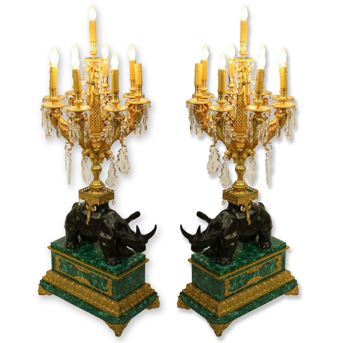 Magnificent Pair of Candelabra