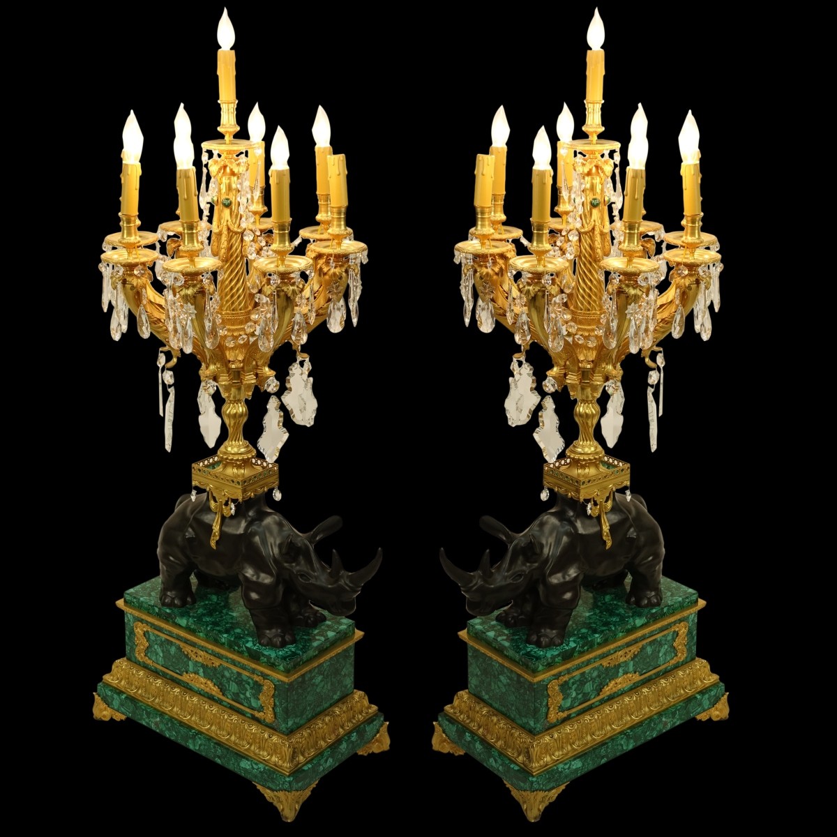 Magnificent Pair of Candelabra