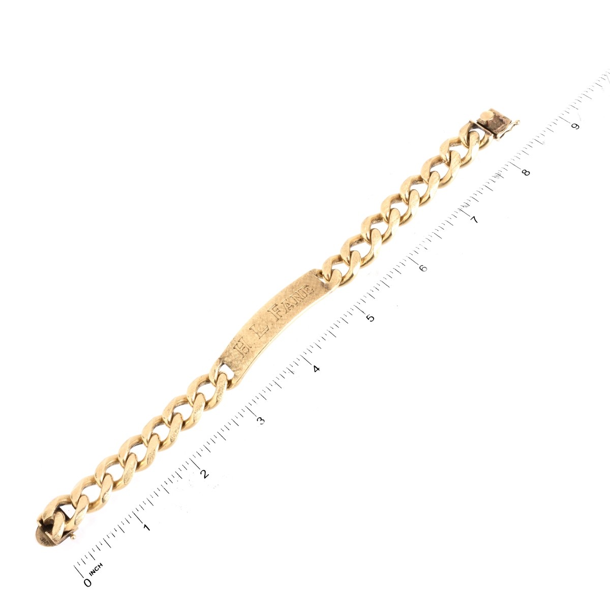 Man's Vintage 14K ID Bracelet