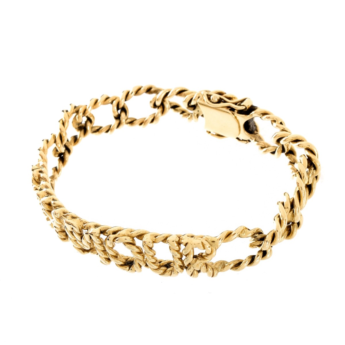 Vintage 14K ID Bracelet