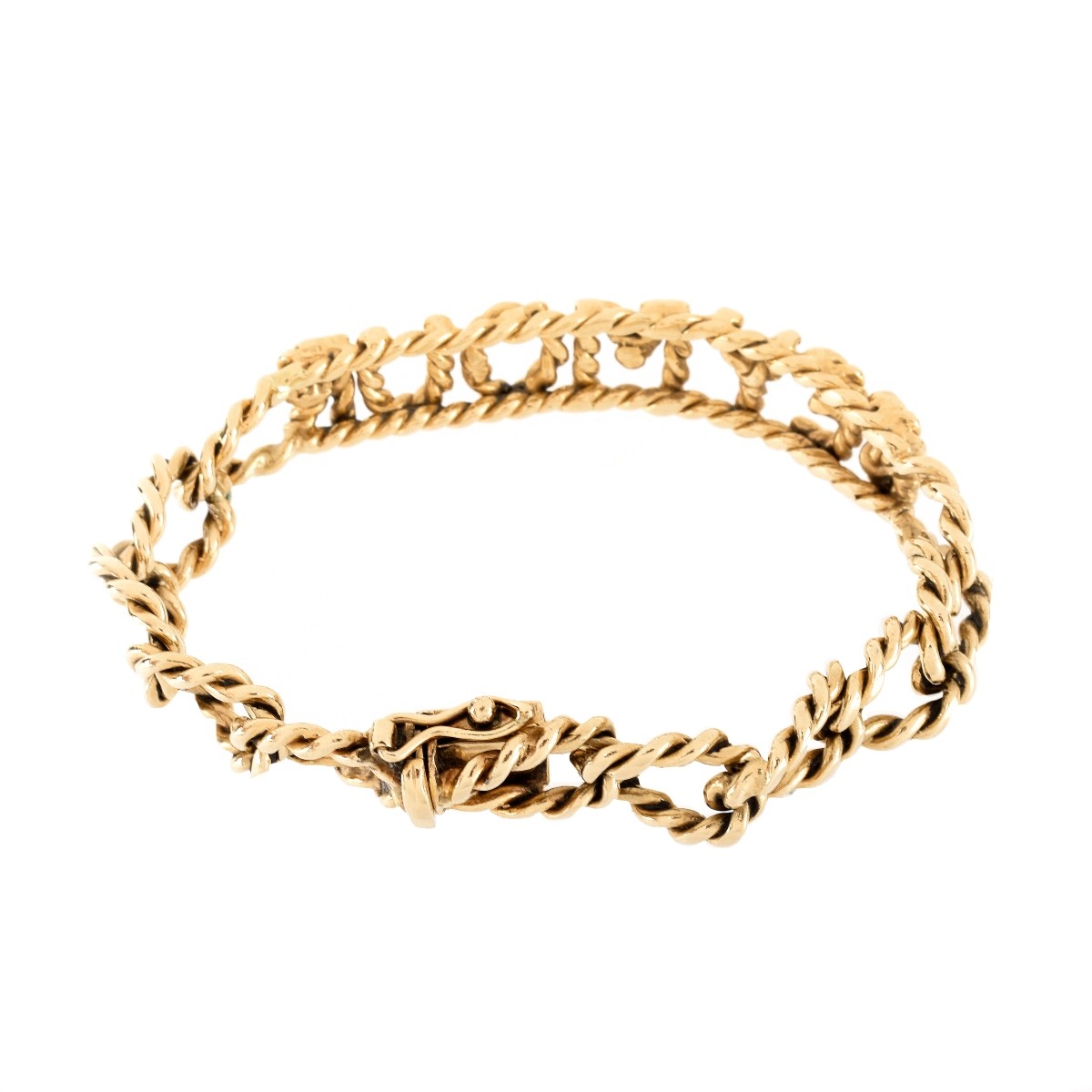 Vintage 14K ID Bracelet