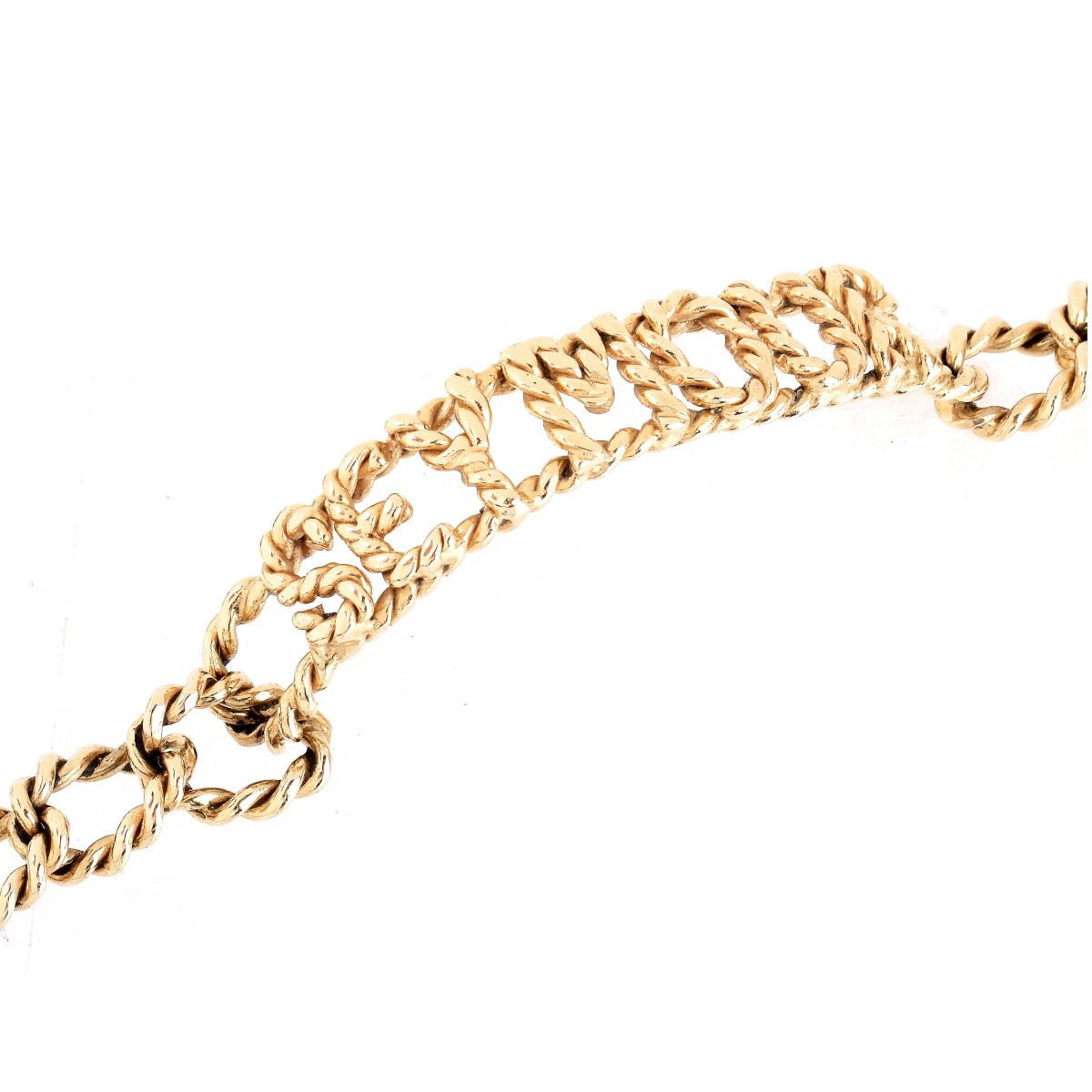 Vintage 14K ID Bracelet