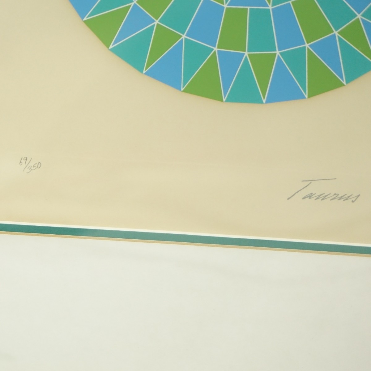 Erte Taurus Serigraph