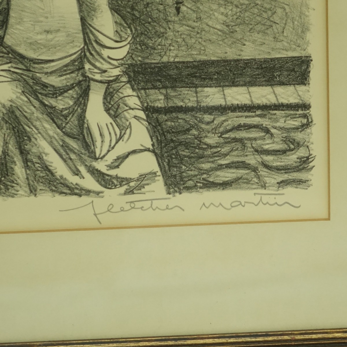 Fletcher Martin Litho