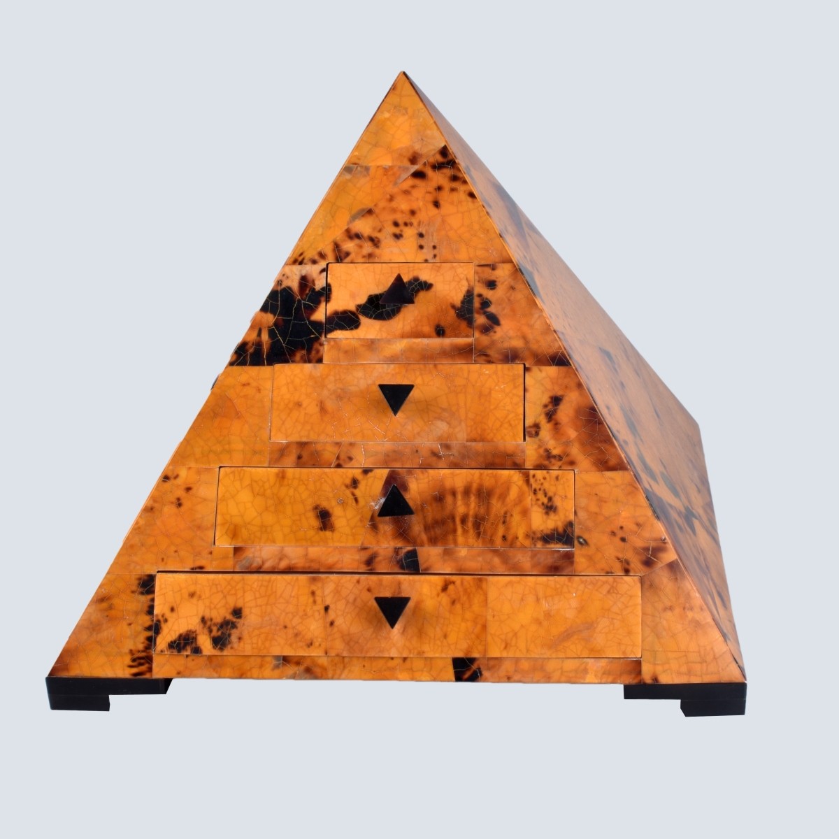 Maitland-Smith Style Pyramid Jewelry Box