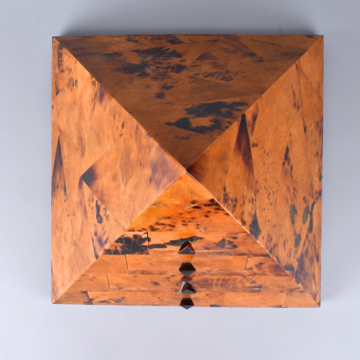 Maitland-Smith Style Pyramid Jewelry Box