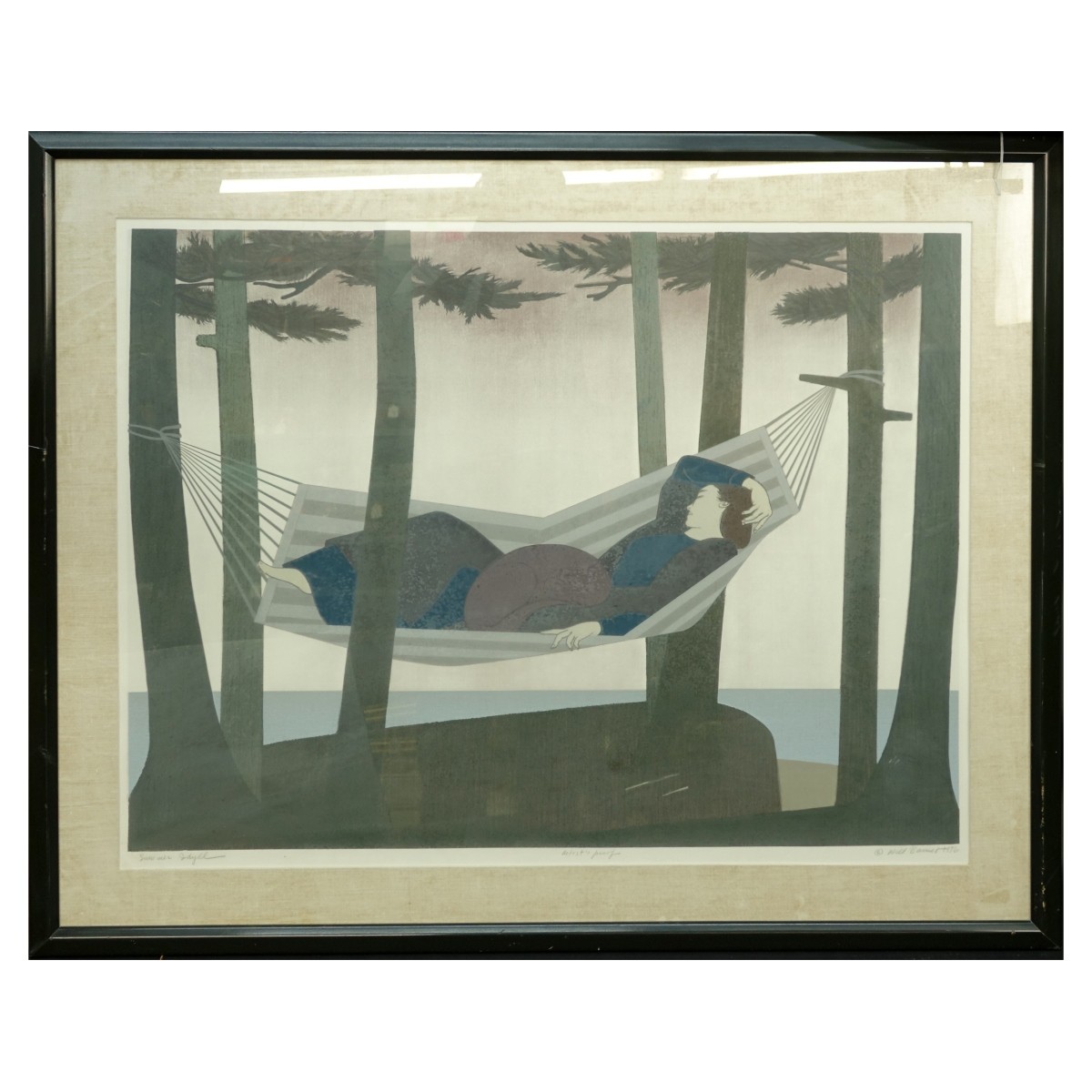 Will Barnet Color Lithograph