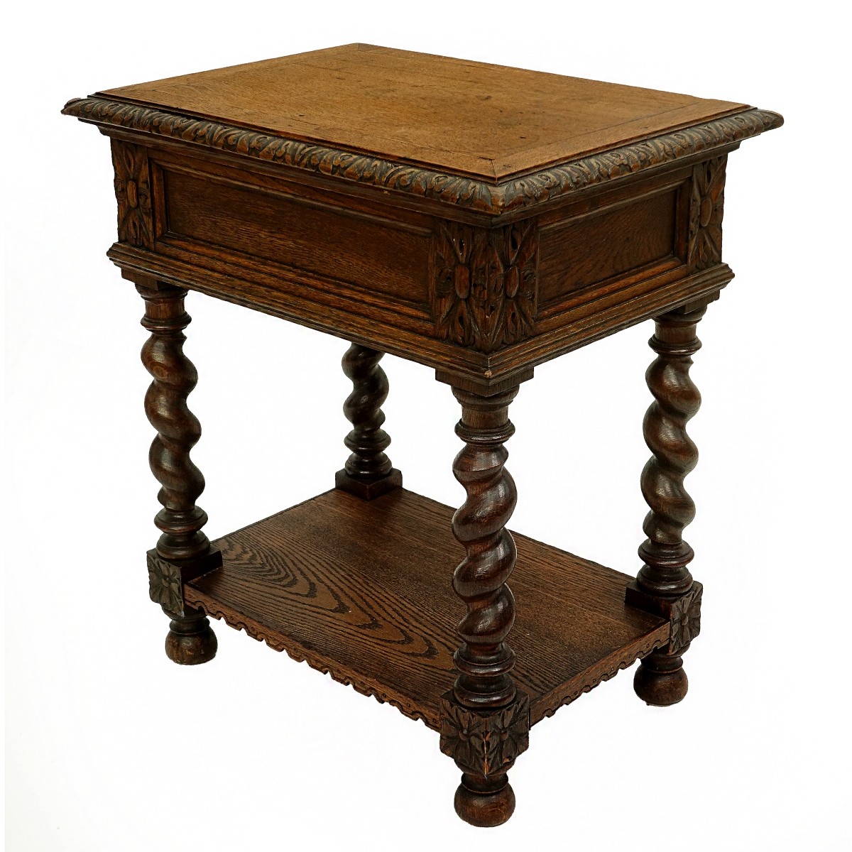 Antique Carved Side Table