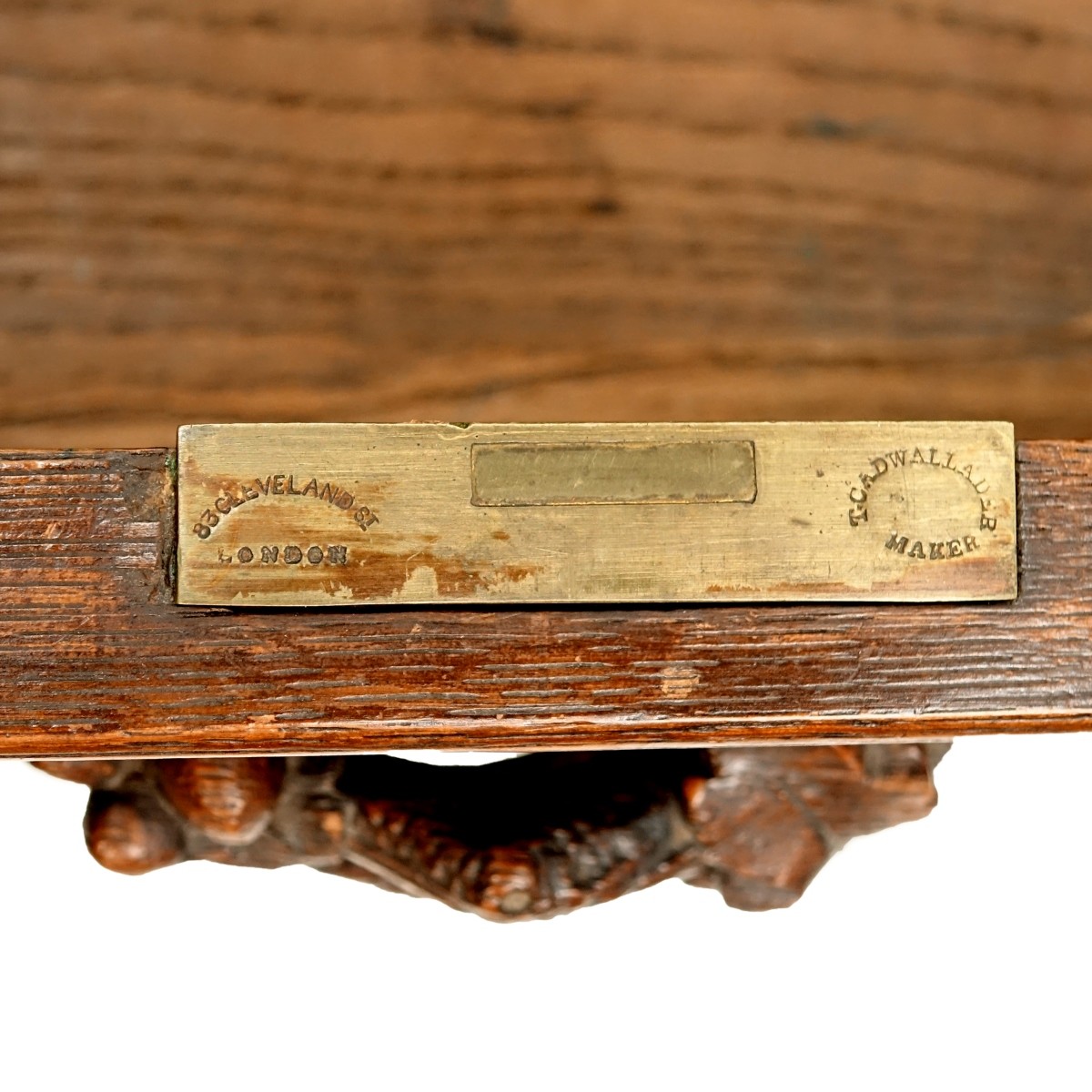 Antique Carved Side Table