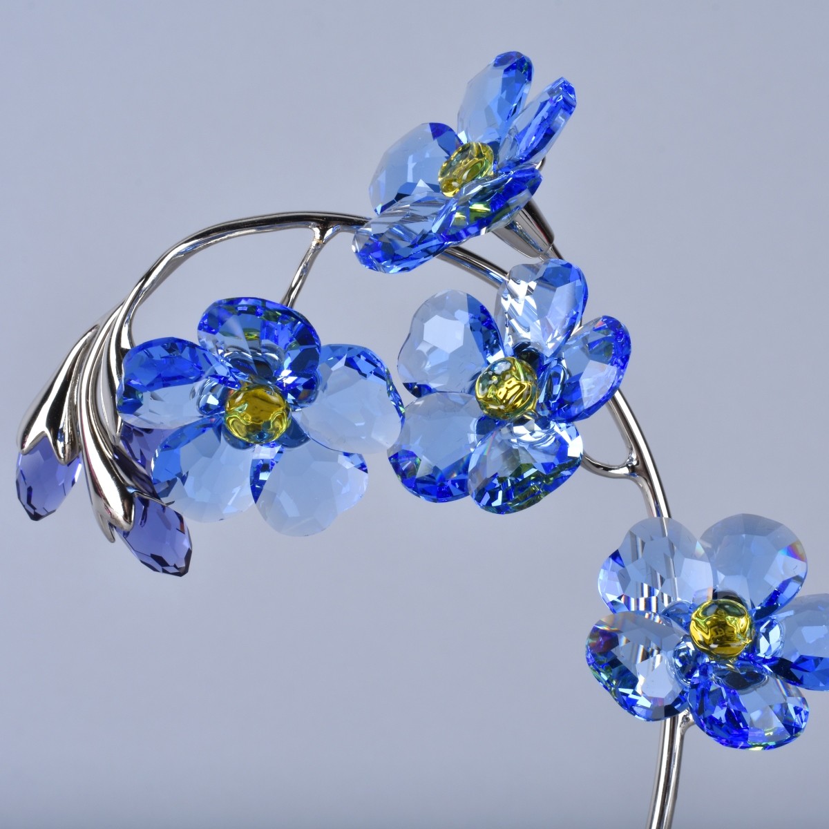 Three Swarovski Flowers