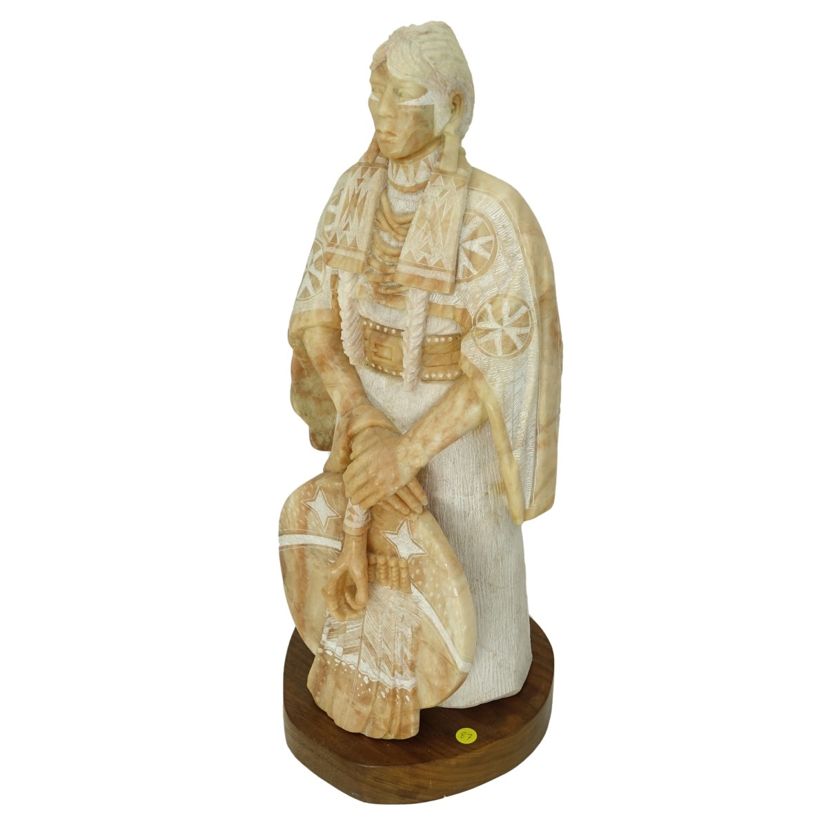 Alvin Marshall Alabaster Sculpture