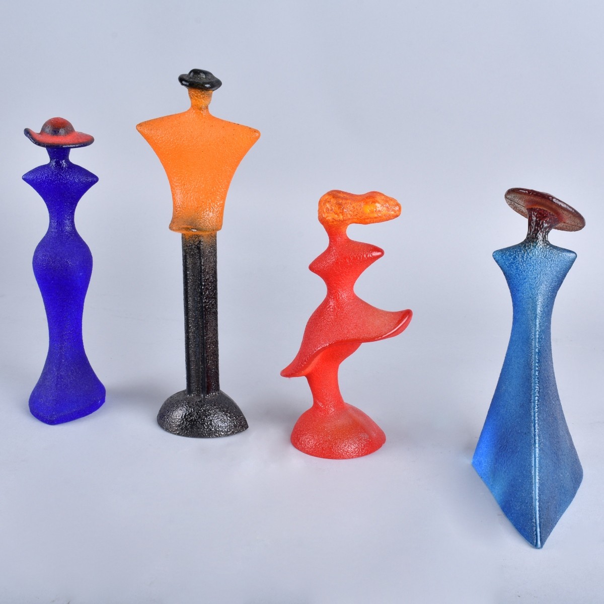 4 PC Kosta Boda Art Glass Lot