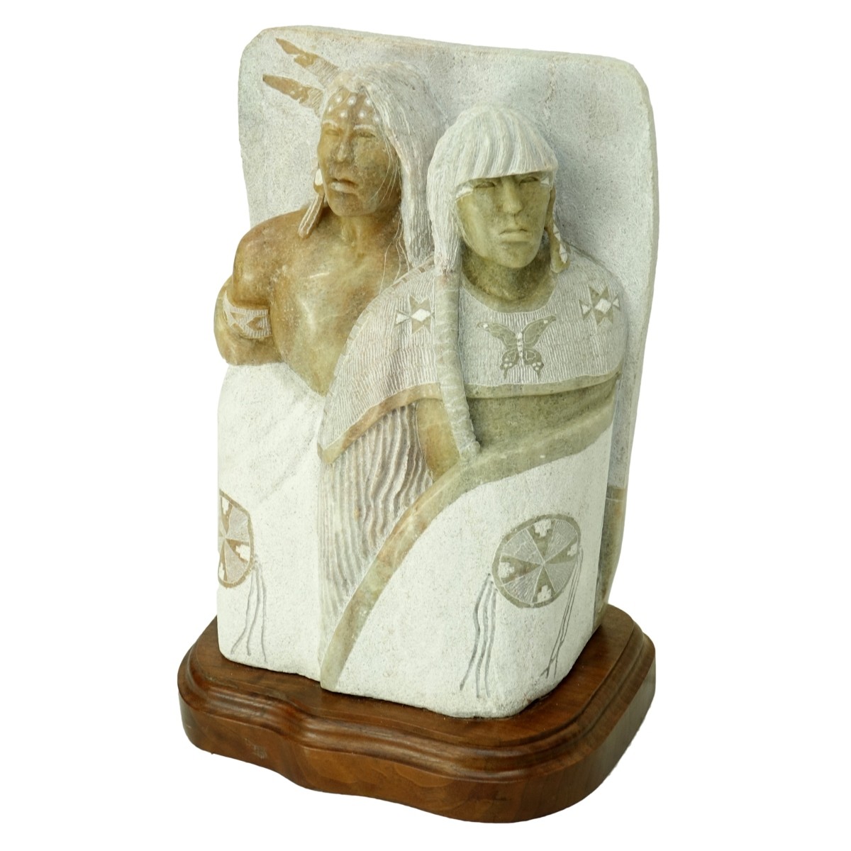 Alvin Marshall Alabaster Sculpture