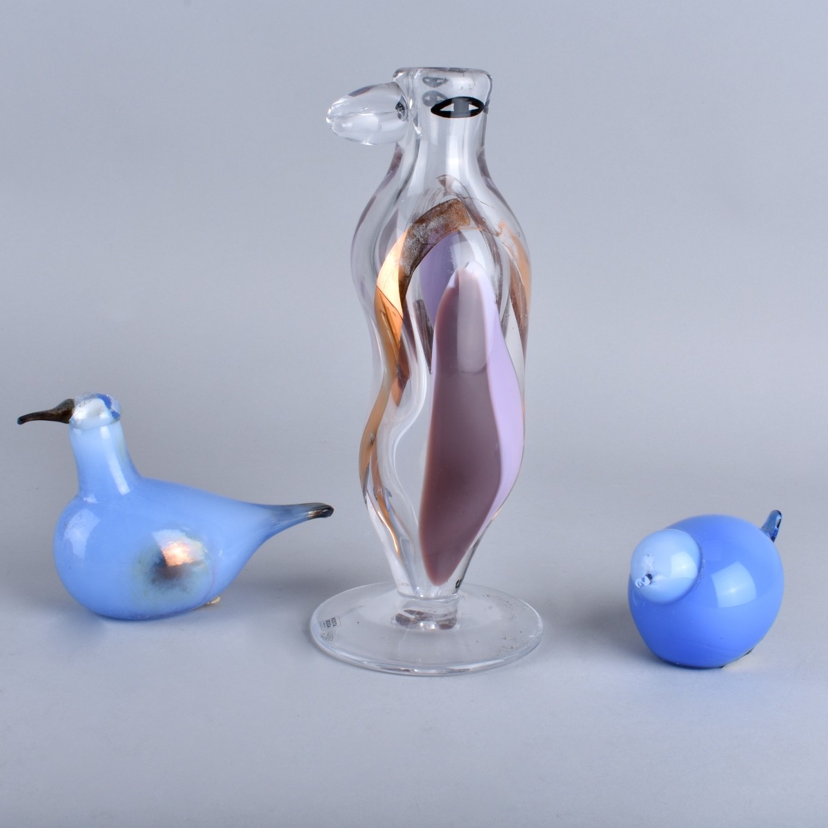 Art Glass Bird Lot