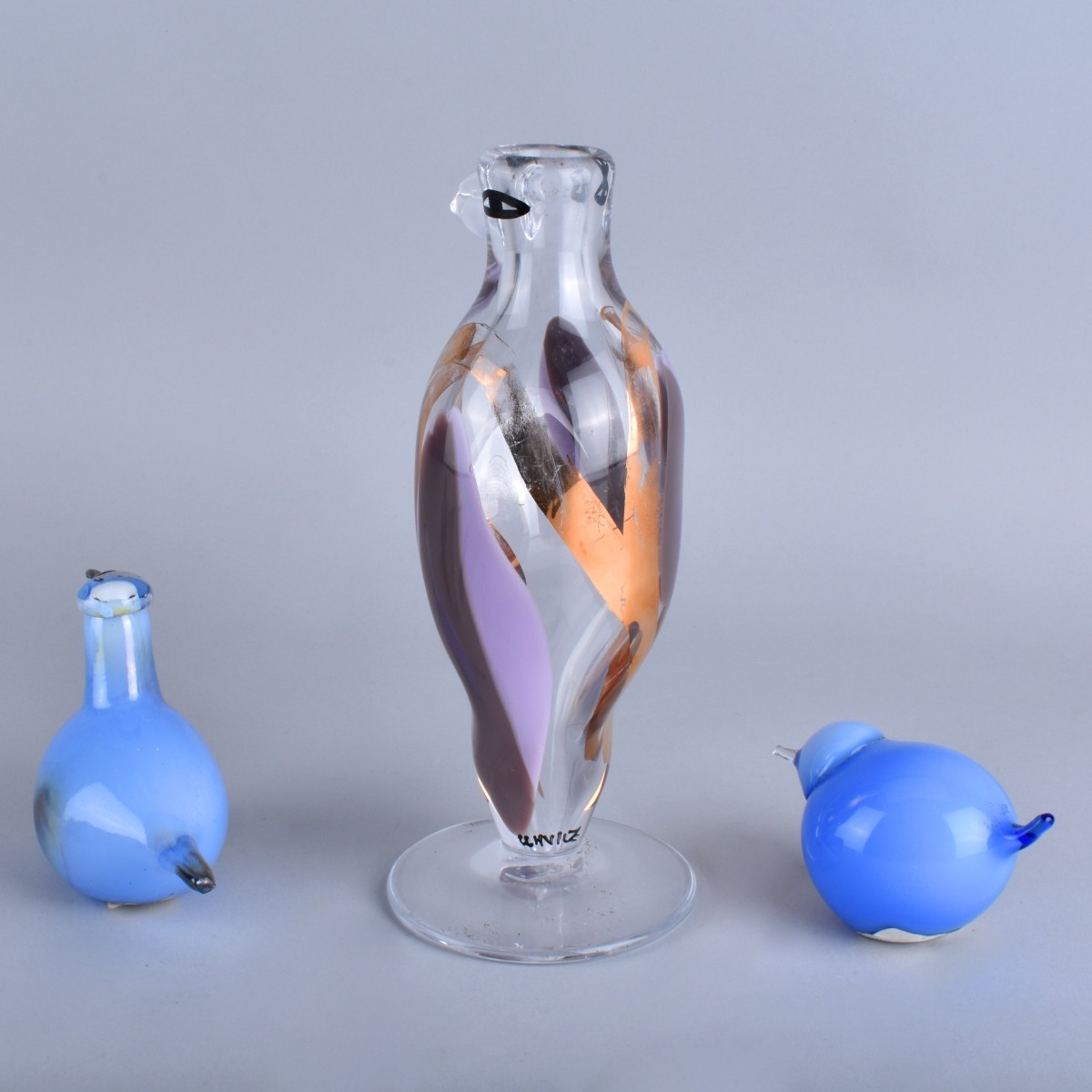 Art Glass Bird Lot