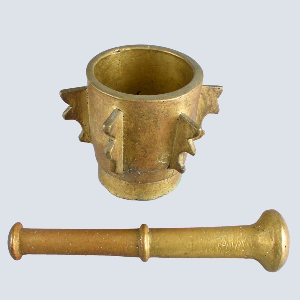 Moroccan Brass Mortar & Pestle