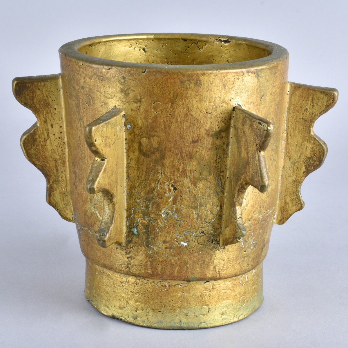 Moroccan Brass Mortar & Pestle