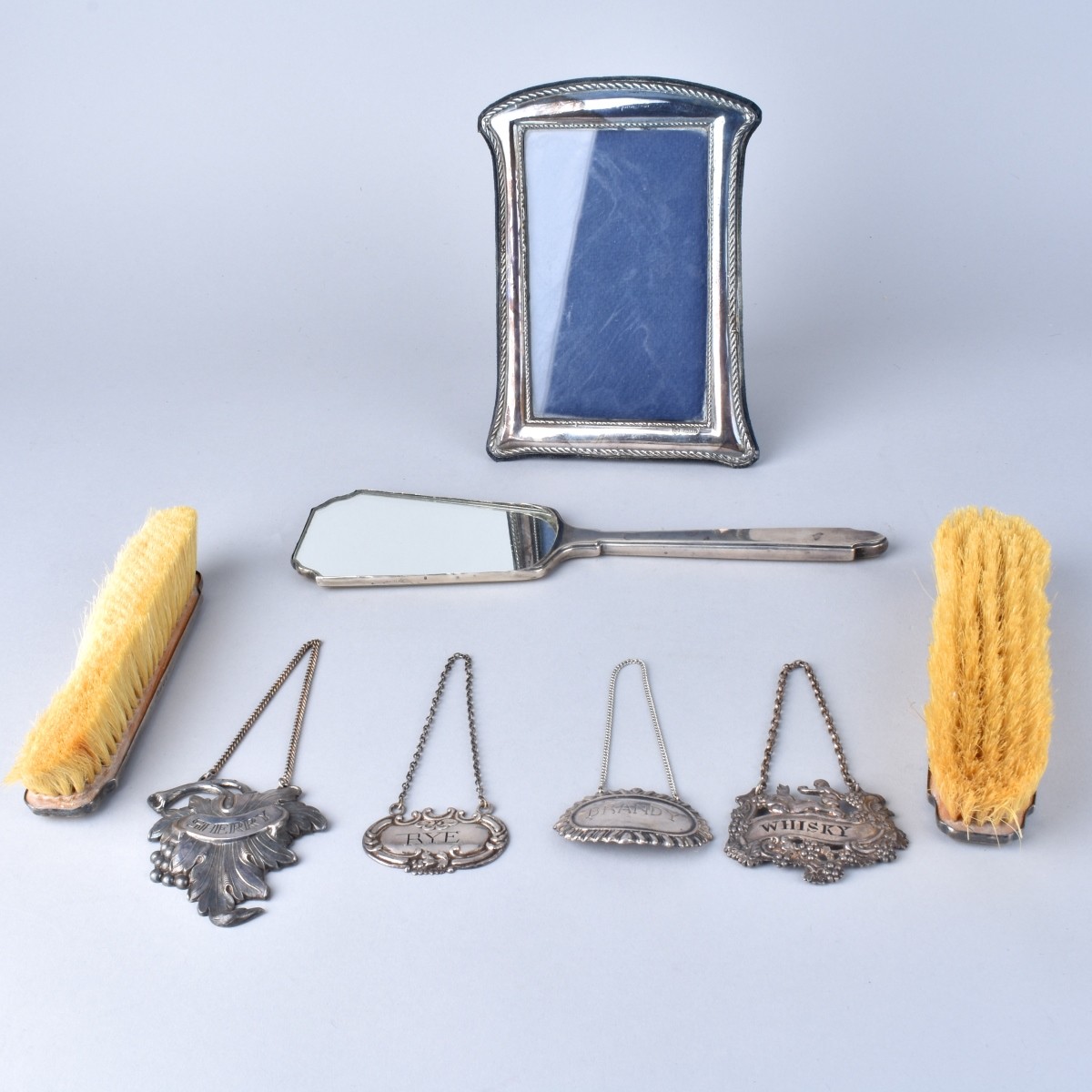 Silver & Guilloche Lot